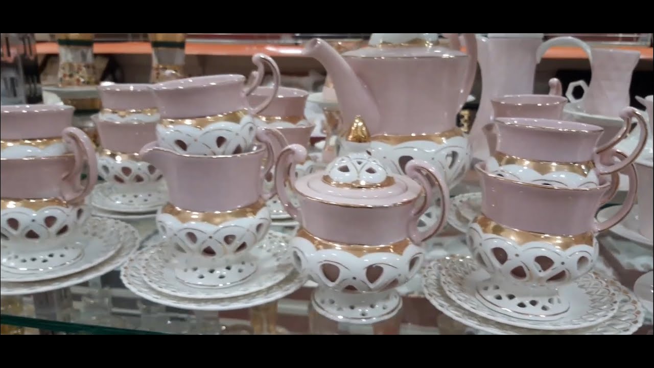 لمحبي الاواني المنزلية🍳🍲☕🍹🍷 و الذوق التركي🇹🇷 اليكم جولة في محلات المطبخ التركي🥰