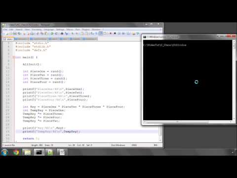 Programming A Chess Engine in C Part 11 - Position Key (Hashkey) #1