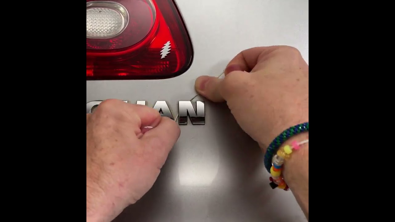 How To Remove A Car Badge 