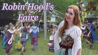 Robin Hood's Renaissance Faire in Connecticut - June 2022 Vlog