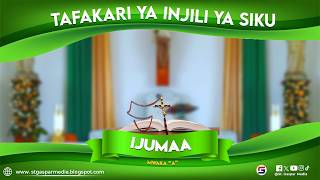 TAFAKARI YA INJILI YA SIKU, IJUMAA- 23/10/2026 - KIPINDI CHA KAWAIDA MWAKA A WA KANISA