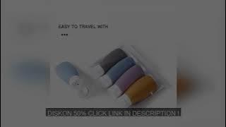 4-piece PE leak-proof travel bottle set, suitable for business travel, portable refillable and squee