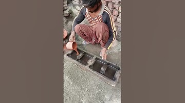 Stylish Footpath Tiles Making #shorts #diy #cementtiles #craft #tiles #amazingskills