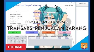 Aplikasi Java Program Transaksi Penjualan Barang