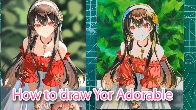 How to draw super detailed anime aesthetic art