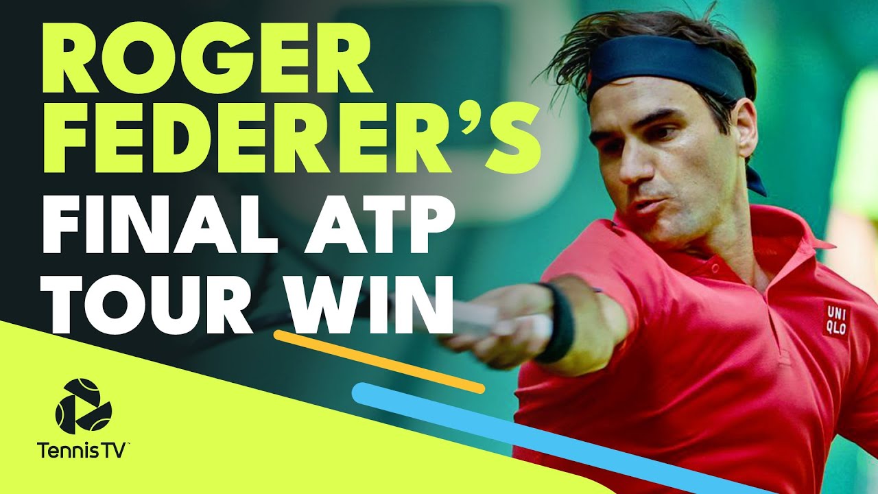 Roger Federers Final ATP Tour Win!