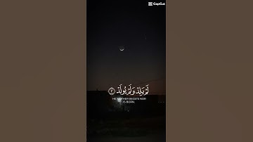 سورة الإخلاص قرآن كريم coran sourate al ikhlas