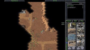 Command & Conquer: Tiberian Dawn Multiplayer on CnCNet - Nod vs GDI - Blistering Sands
