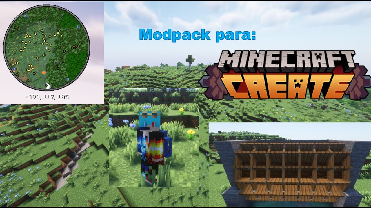 Mejor modpack minecraft fabric 1.20.1 para Create Mod! | @sebasowo ...