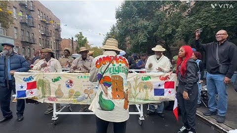 🇵🇦Live Band Optreden bij Panamanian Parade Brooklyn Vibes 🇵🇦🗽