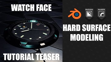[TEASER] Watch Tutorial Blender Hard Ops / BoxCutter