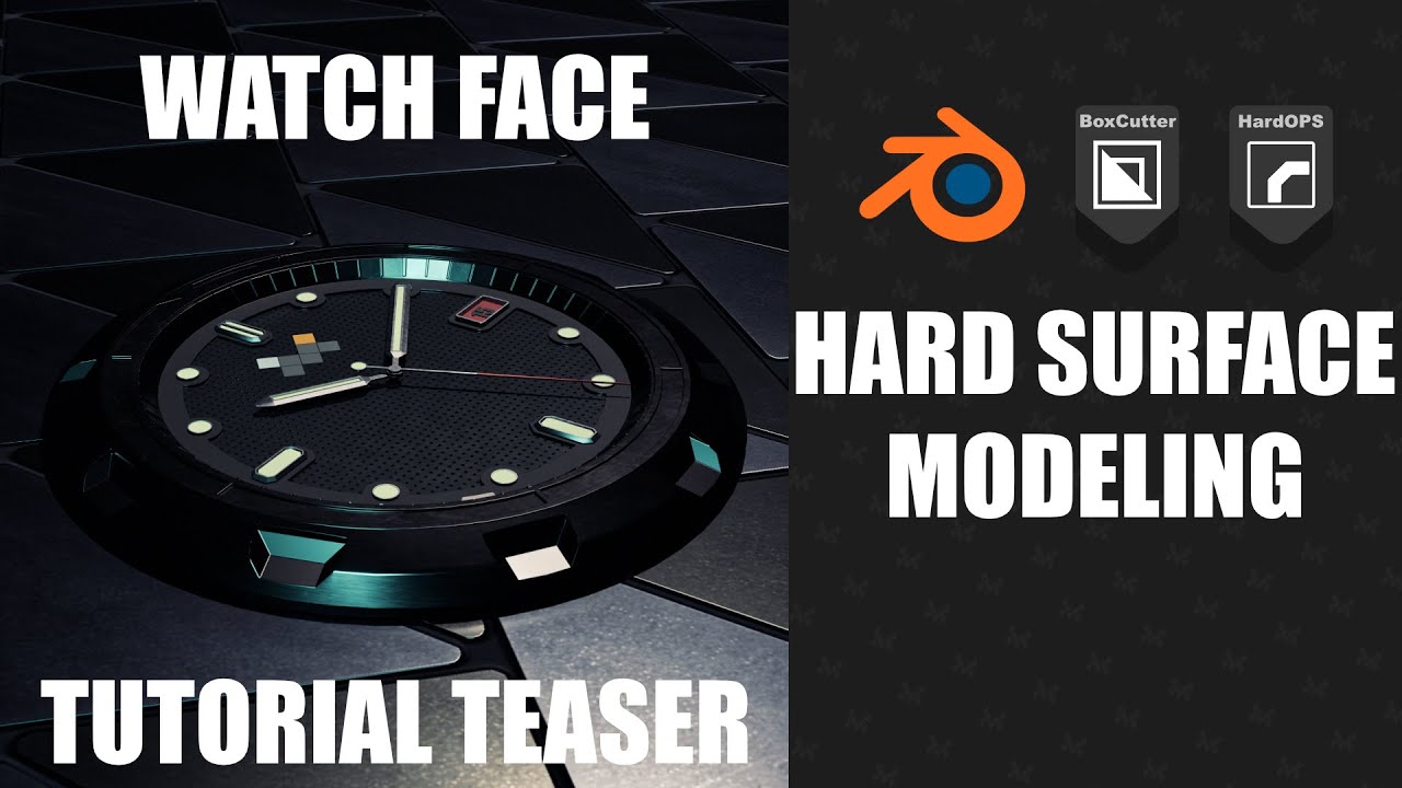 [TEASER] Watch Tutorial Blender Hard Ops / BoxCutter - YouTube