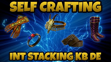 Crafting For 100K EHP Int Stacking KB Deadeye Build