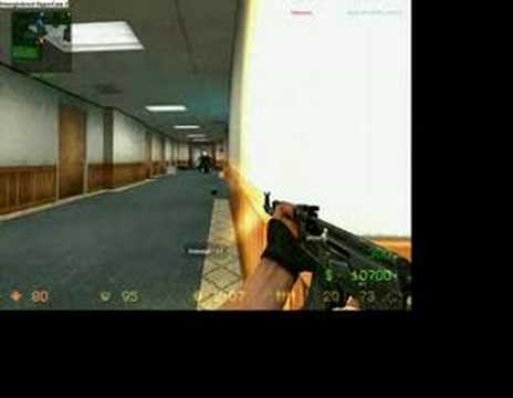 Me owning tons of bots in the first round in css