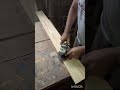 Lixando tábua de pinus #shorts