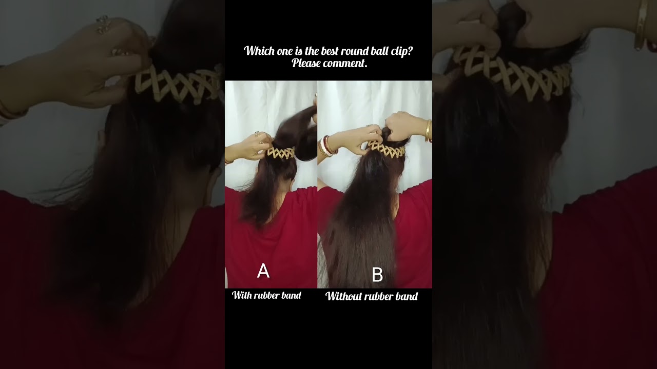 Two types of round ball clips 