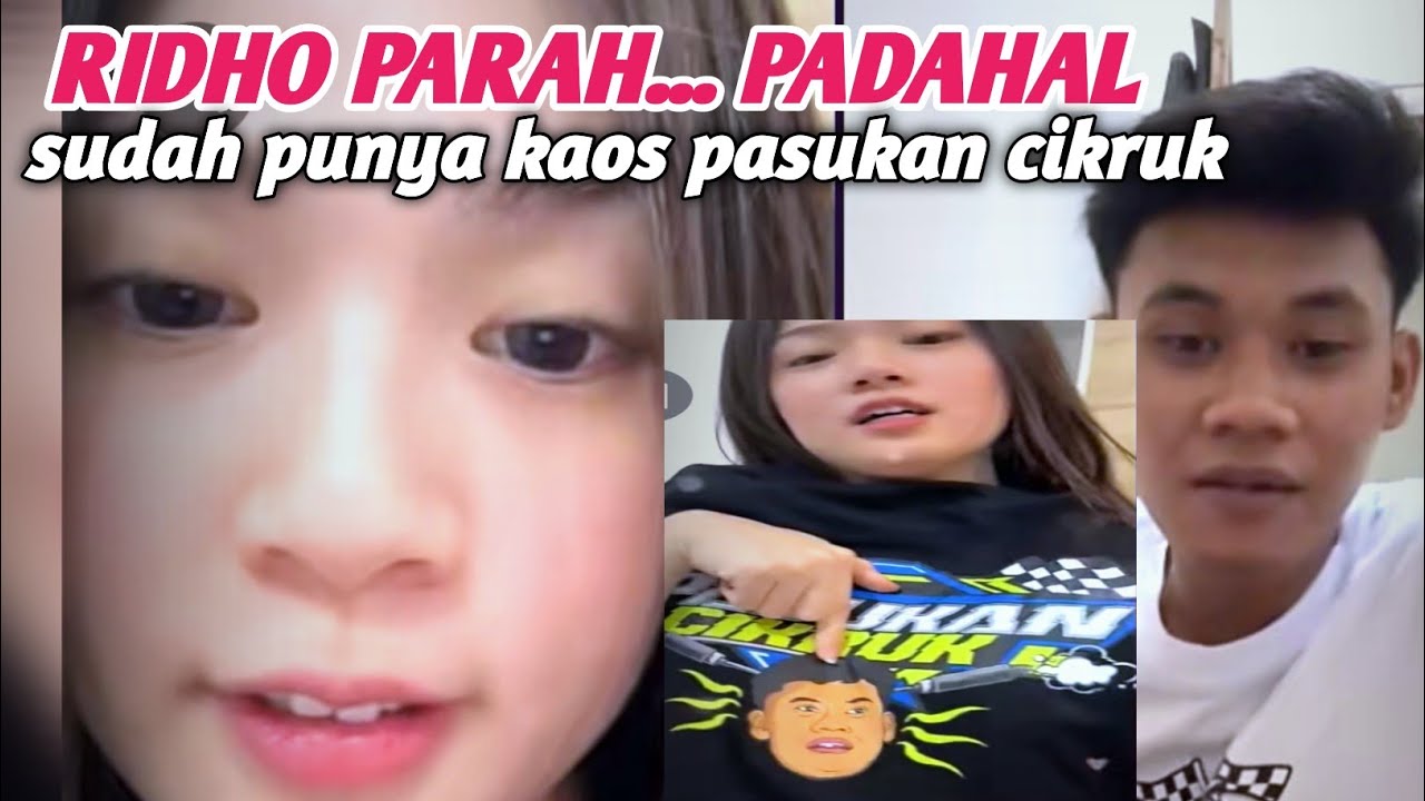 LIVE RIDHO KETUA CIKRUK ‼️ RIDHO LUPA SAMA CECE CALVINA