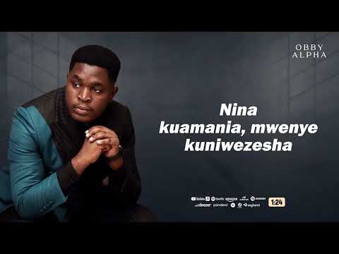 Obby Alpha - Baridi ( Official  Lyrics ).FOR SIZA SMS 69814177 TO 811