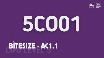 June 25 - 5CO01 - CIPD Bitesize - AC1.1
