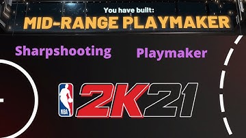 BEST MID RANGE PLAYMAKER with SHARP TAKEOVER on NBA 2K21!