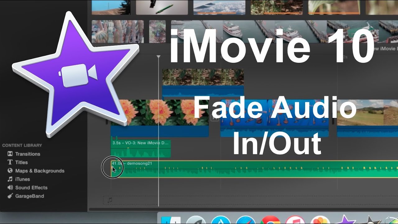 title fade duration in imovie 10.1.2