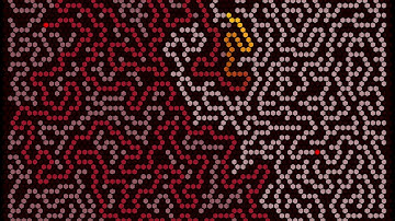 Hexagonal Maze solver using A* algorithm (euclidean heuristic)