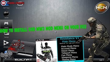 How to Install Cod MW3 Mod Menu On Your PS3