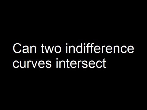 Video: Kan to likegyldighetskurver krysse hverandre?