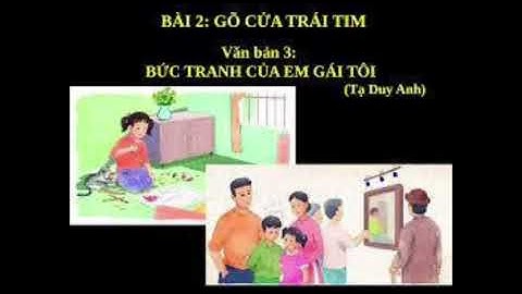 Video Nhóm 1 6A5 - Tác giả Tạ Duy Anh và tóm tắt văn bản "Bức tranh của em gái tôi"