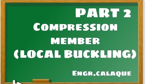 Design of Compression Member - Part 2