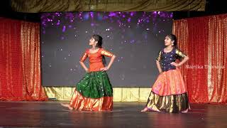 Srivalli | Saami Saami | Live dance by Nainika & Thanaya | Pushpa | Tamil songs