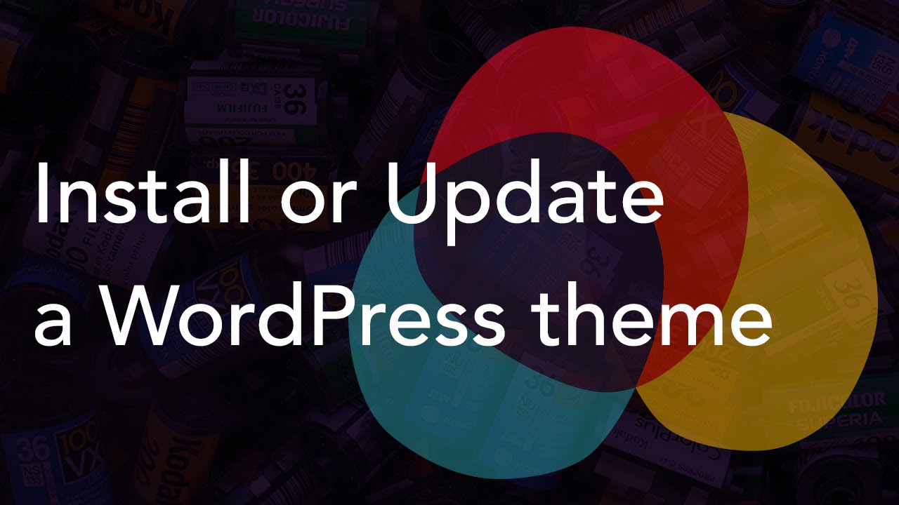 How to update a WordPress theme in under 2 minutes - YouTube
