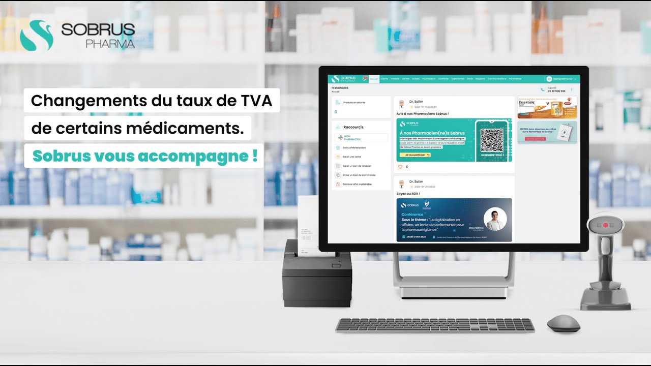 [Tutoriel] Changements des taux de TVA : Sobrus vous accompagne ! - YouTube