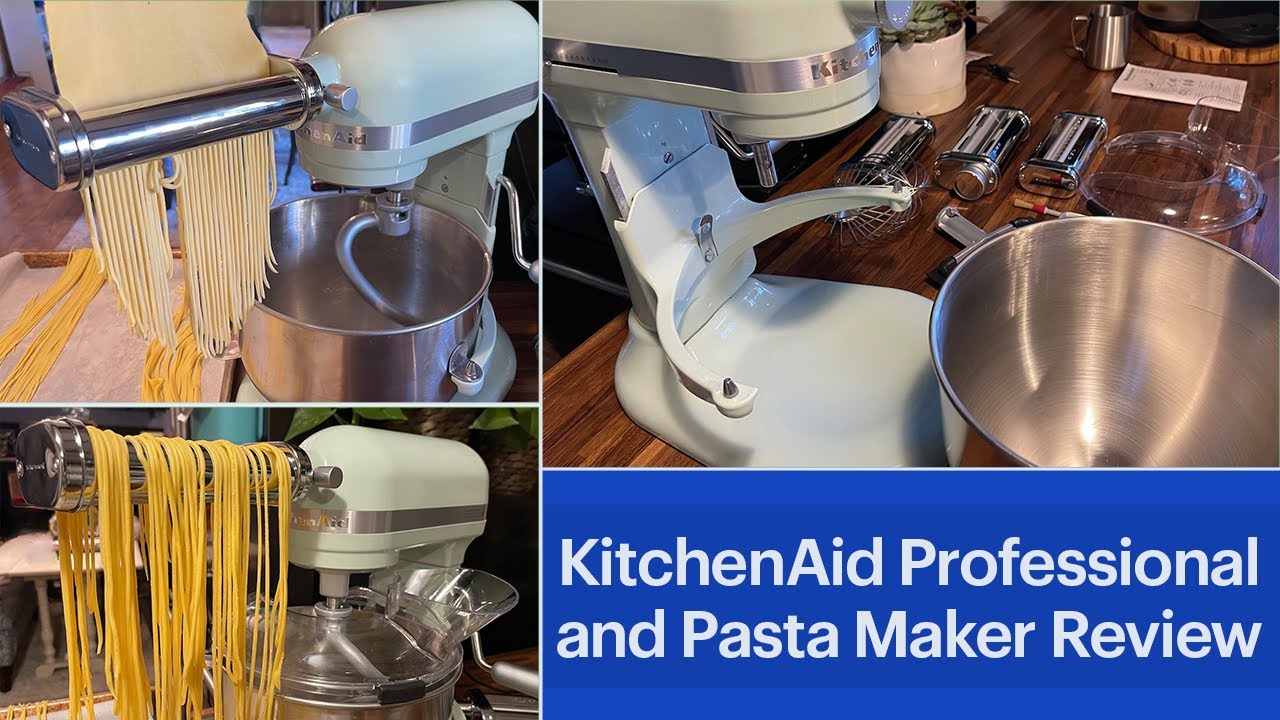 KitchenAid Mixer Pasta Press Stand-Mixer Attachment KPEXTA 6-pc Pasta spag  maker