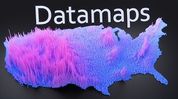 Datamap Visualization in Blender 3.0 Geometrynodes