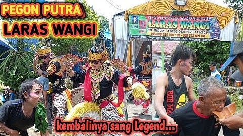 Tarian Pegon Putra jaranan Laras Wangi live Tengororejo Songgon.