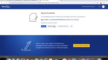 DocuSign Demo for Google Drive   Send by email flow