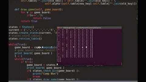 Tic-Tac-Toe: Basic Reinforcement Learning python