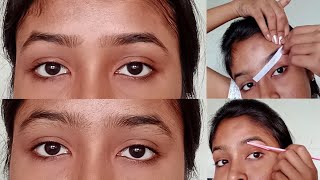 Eyebrow Wax At Home In Lock Down|No pain , No Threading| Rupsha Das