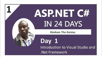 ASP Net C# Day 1 - Introduction to C#, ASP and the .Net Framework