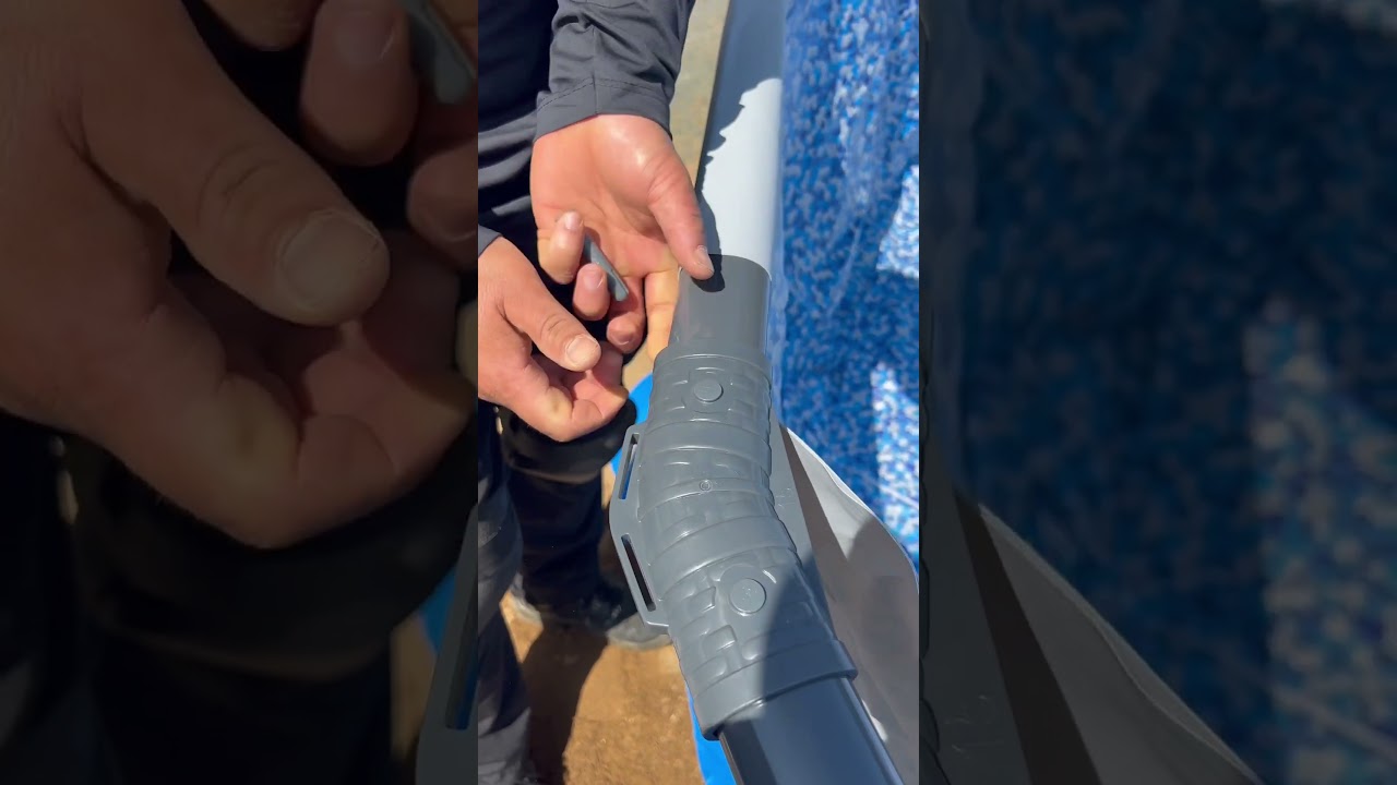 Piscina de 10 mil litros, montagem completa #short #shorts