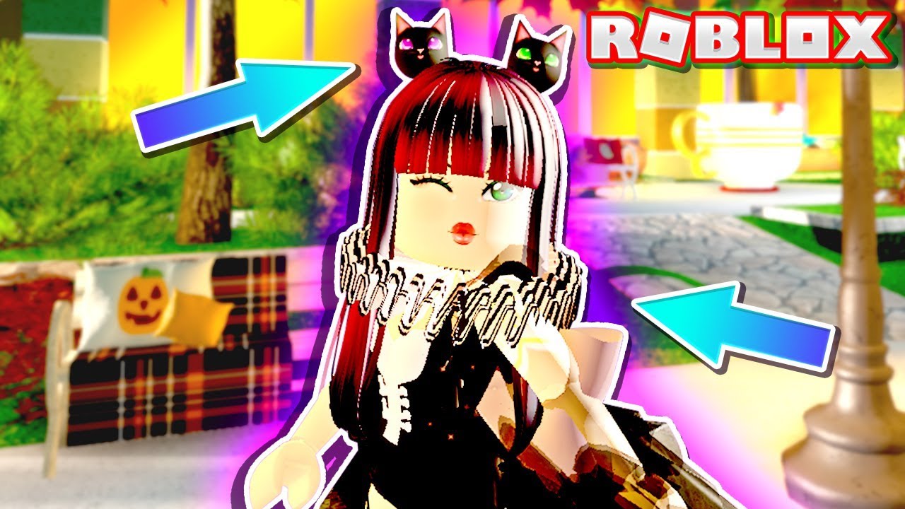 Time Stamp All Locations Of The Candies For Ruffle Collar Kitty Buns Royale High Halloween - colar de panda roblox