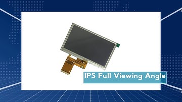 4.3inch Landscape IPS LCD Screen Module 800*480 Car LCD Display Touch LCD Screen with Touchscreen