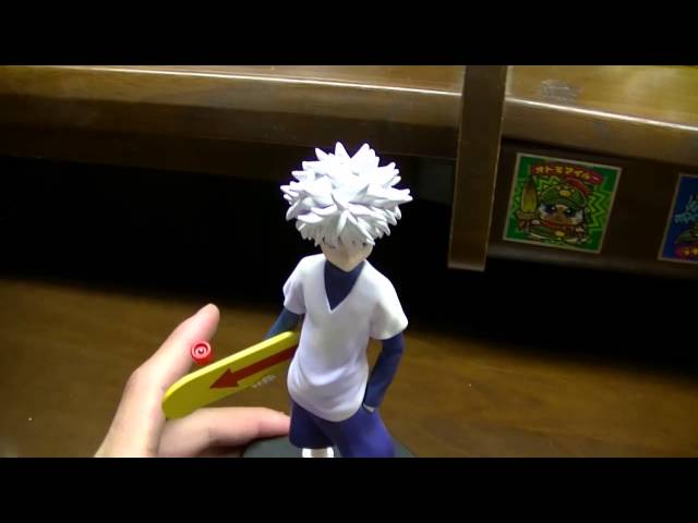 一番くじハンターハンターB賞キルアゾルディック紹介 - YouTube