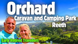 Orchard Caravan and Camping Park Reeth Swaledale Yorkshire Dales #retired #hiking #camping