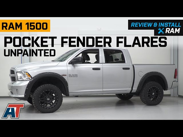 2009-2018 RAM Pocket Flares; Unpainted Review & Install