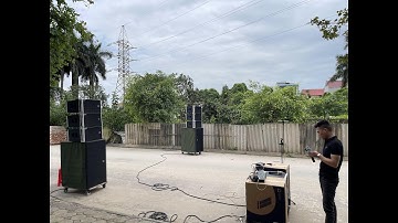 Nâng cấp setup lại bộ âm thanh đám cưới a Thân ( Hà Nam ) mùa rảnh việc . DVH Audio 036 355 3277