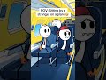 POV: Sitting by a stranger on a plane🤣 #airplane #funny #comedy #airportmadness #flight