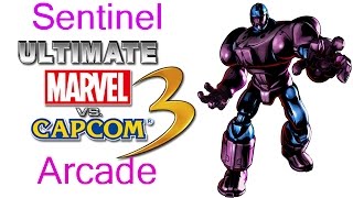 Ultimate Marvel Vs Capcom 3 Arcade - Sentinel & The Mechanic Villains Team