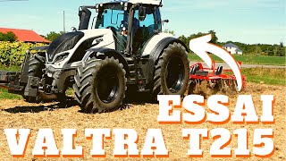 Essai Du Tracteur Valtra T215 Versu